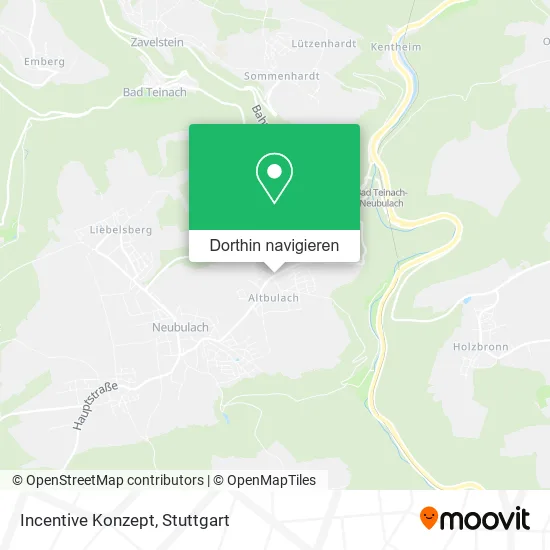 Incentive Konzept Karte