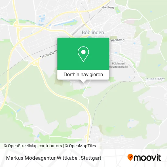 Markus Modeagentur Wittkabel Karte