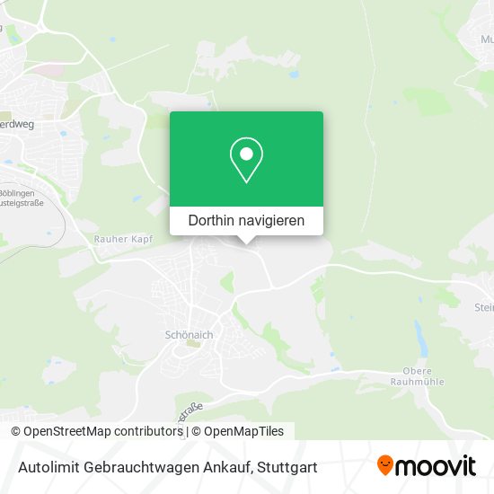 Autolimit Gebrauchtwagen Ankauf Karte