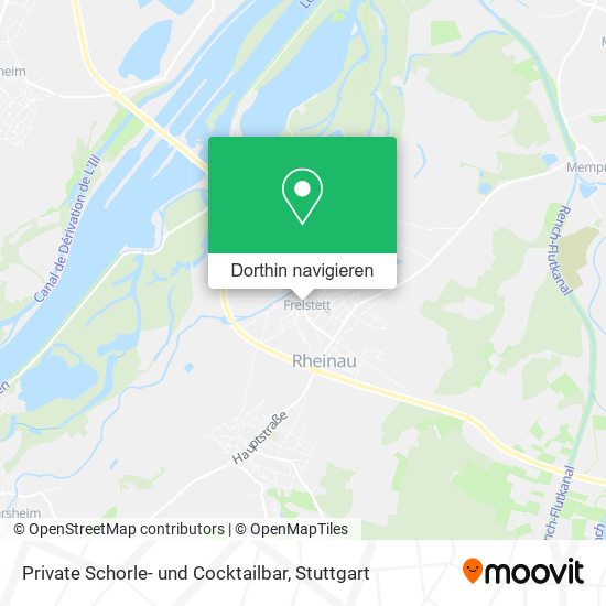 Private Schorle- und Cocktailbar Karte