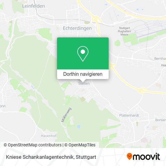 Kniese Schankanlagentechnik Karte