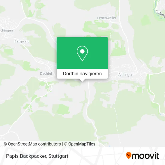 Papis Backpacker Karte