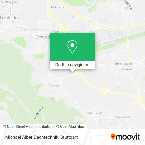 Michael Alber Dachtechnik Karte