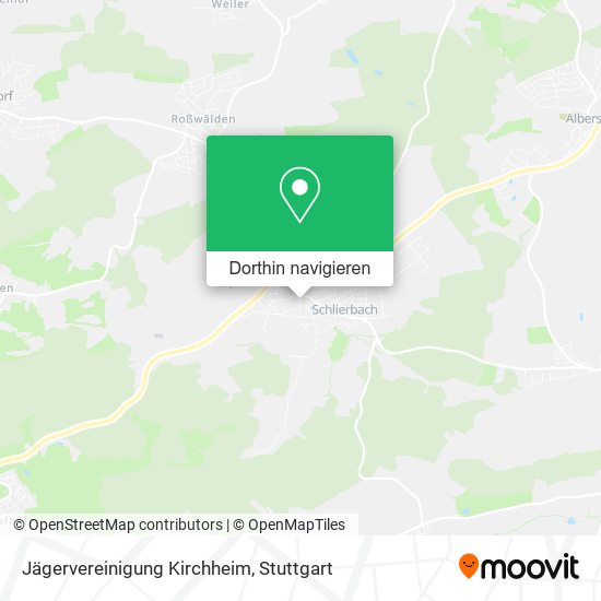 Jägervereinigung Kirchheim Karte