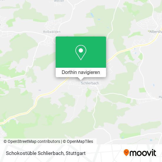 Schokostüble Schlierbach Karte