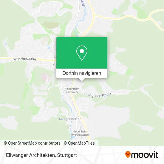 Ellwanger Architekten Karte