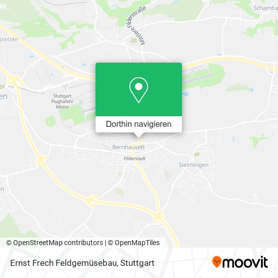 Ernst Frech Feldgemüsebau Karte