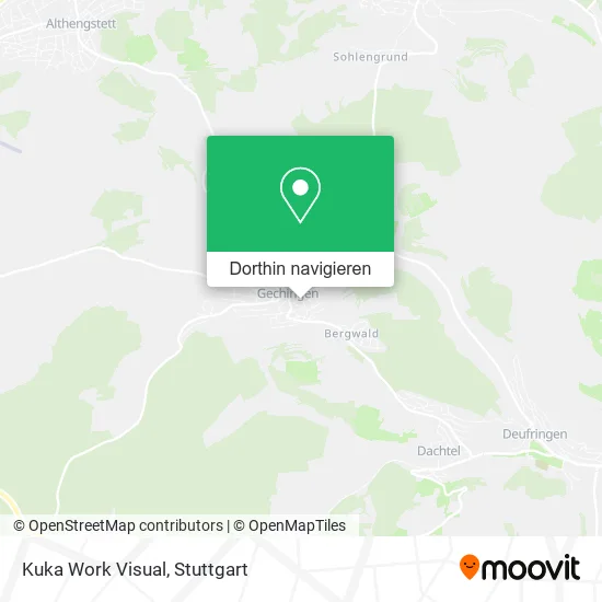 Kuka Work Visual Karte