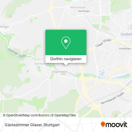Gästezimmer Glaser Karte