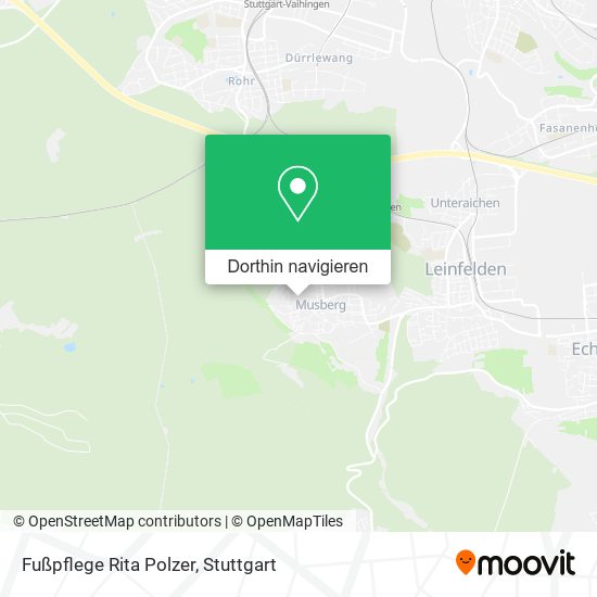 Fußpflege Rita Polzer Karte