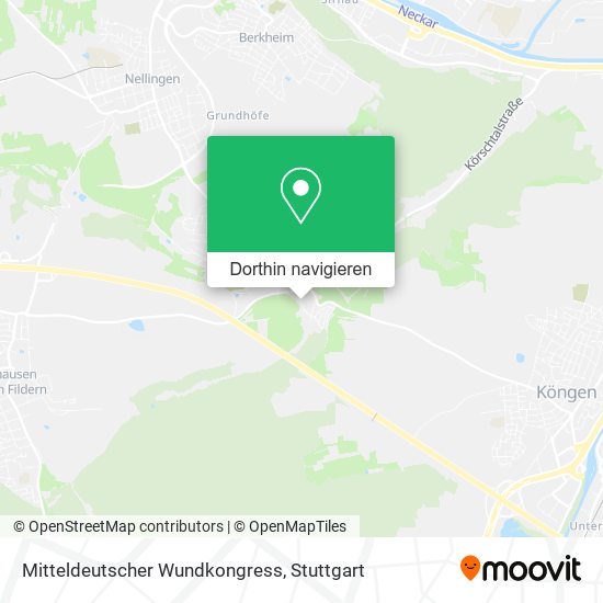 Mitteldeutscher Wundkongress Karte