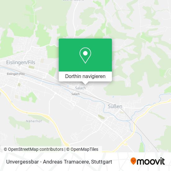 Unvergessbar - Andreas Tramacere Karte