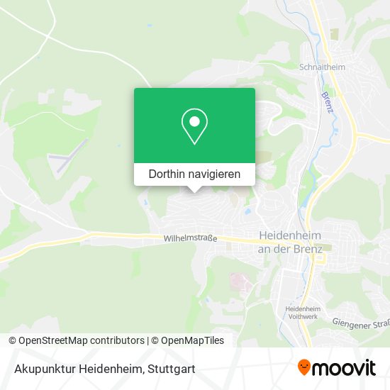 Akupunktur Heidenheim Karte