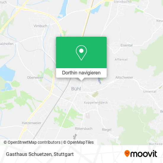 Gasthaus Schuetzen Karte