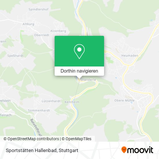 Sportstätten Hallenbad Karte