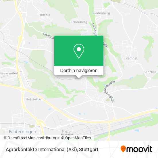 Agrarkontakte International (Aki) Karte