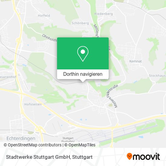Stadtwerke Stuttgart GmbH Karte