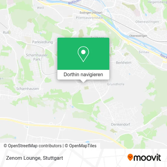 Zenom Lounge Karte