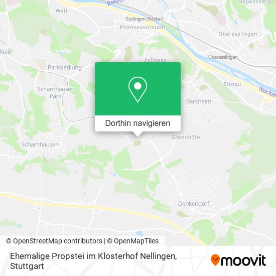 Ehemalige Propstei im Klosterhof Nellingen Karte
