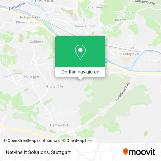 Netvine It Solutions Karte