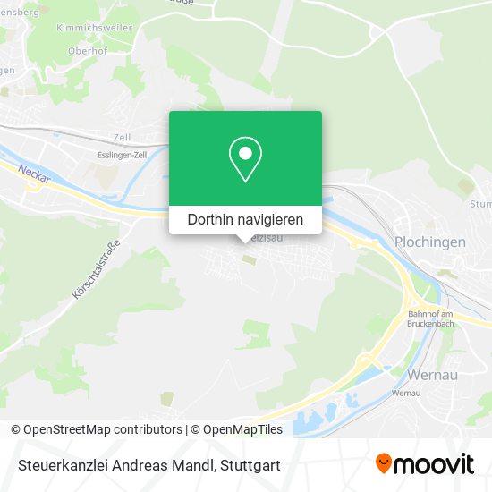 Steuerkanzlei Andreas Mandl Karte