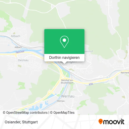 Osiander Karte