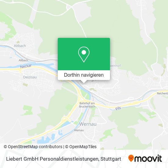 Liebert GmbH Personaldienstleistungen Karte