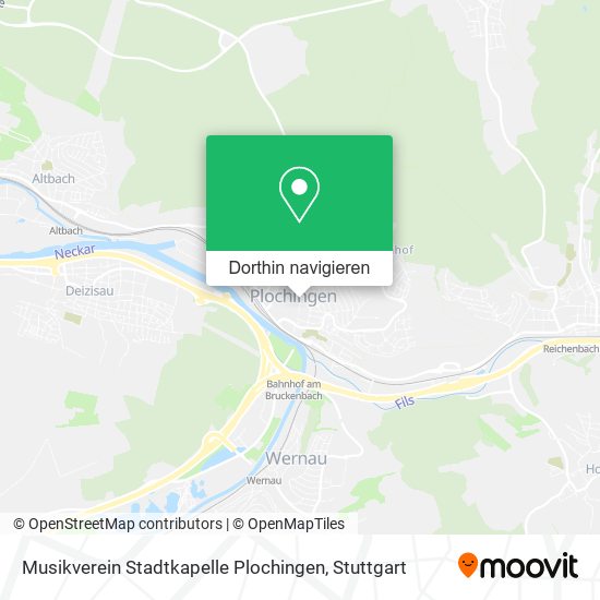 Musikverein Stadtkapelle Plochingen Karte