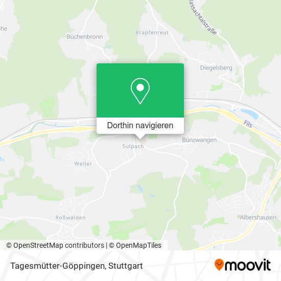 Tagesmütter-Göppingen Karte