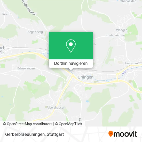 Gerberbraeuuhingen Karte