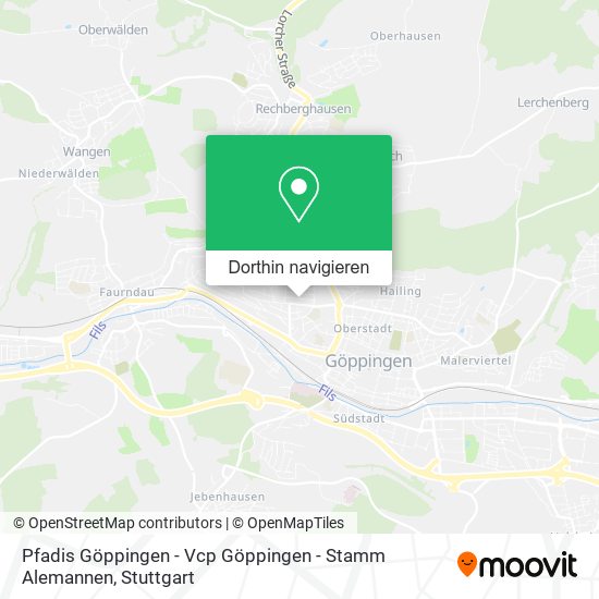 Pfadis Göppingen - Vcp Göppingen - Stamm Alemannen Karte