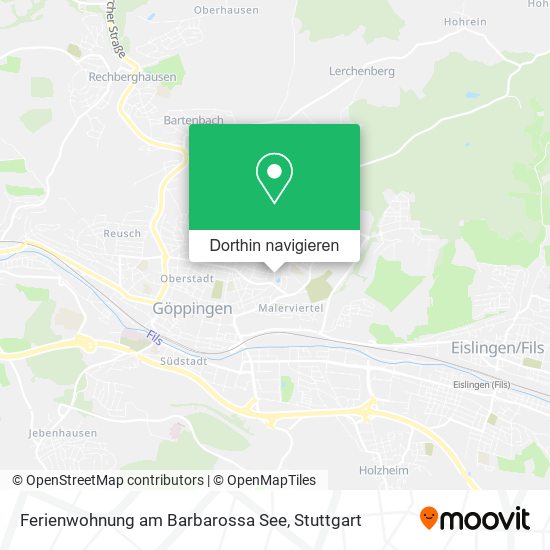 Ferienwohnung am Barbarossa See Karte