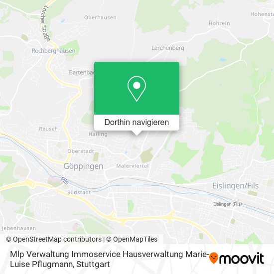 Mlp Verwaltung Immoservice Hausverwaltung Marie-Luise Pflugmann Karte