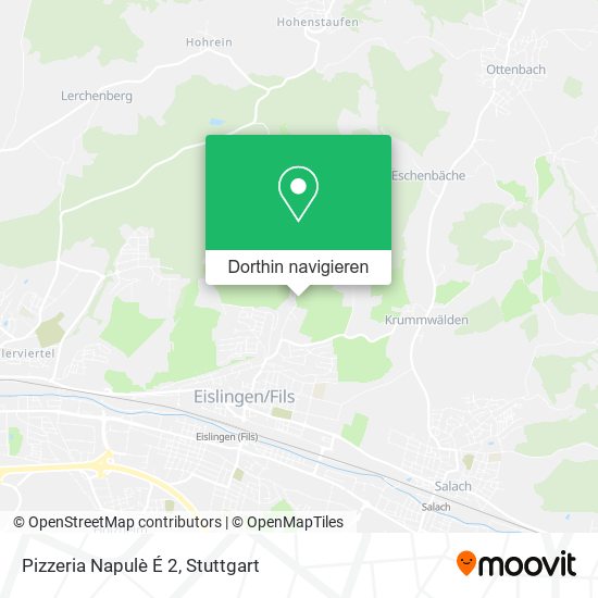 Pizzeria Napulè É 2 Karte