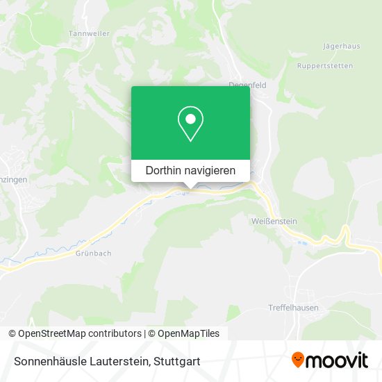 Sonnenhäusle Lauterstein Karte