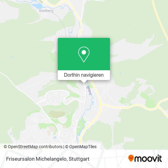 Friseursalon Michelangelo Karte