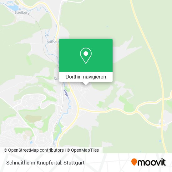 Schnaitheim Knupfertal Karte