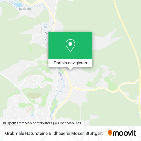 Grabmale Natursteine Bildhauerei Moser Karte