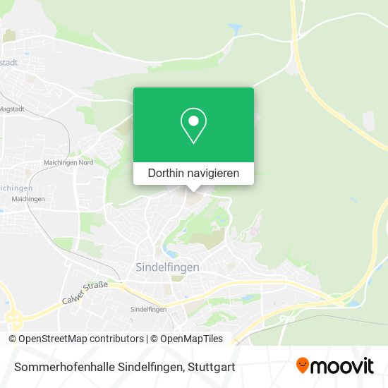 Sommerhofenhalle Sindelfingen Karte