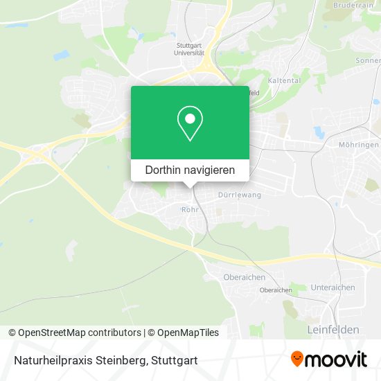 Naturheilpraxis Steinberg Karte