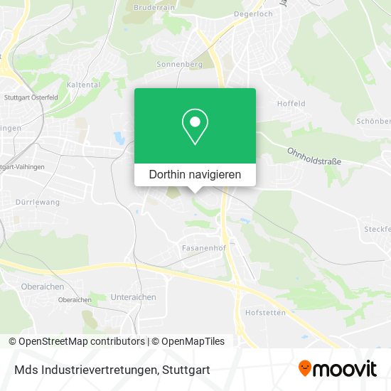 Mds Industrievertretungen Karte