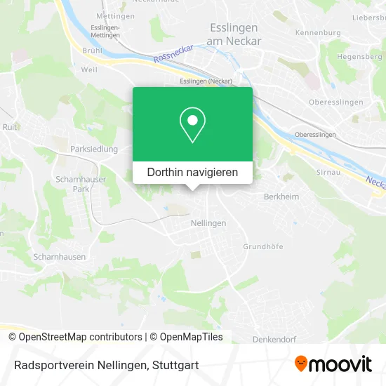 Radsportverein Nellingen Karte