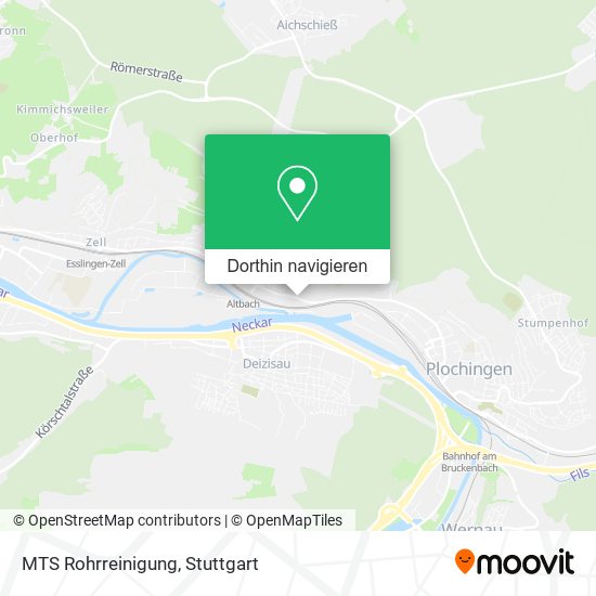 MTS Rohrreinigung Karte