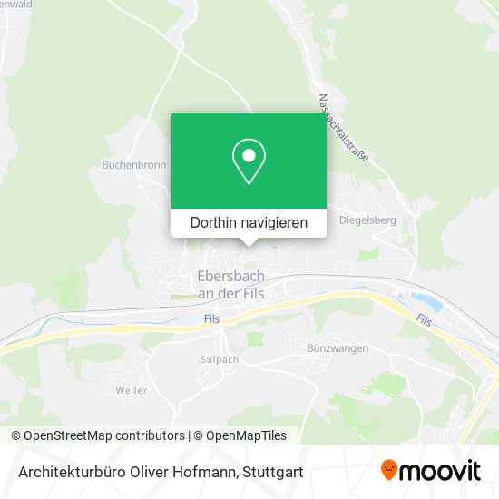 Architekturbüro Oliver Hofmann Karte