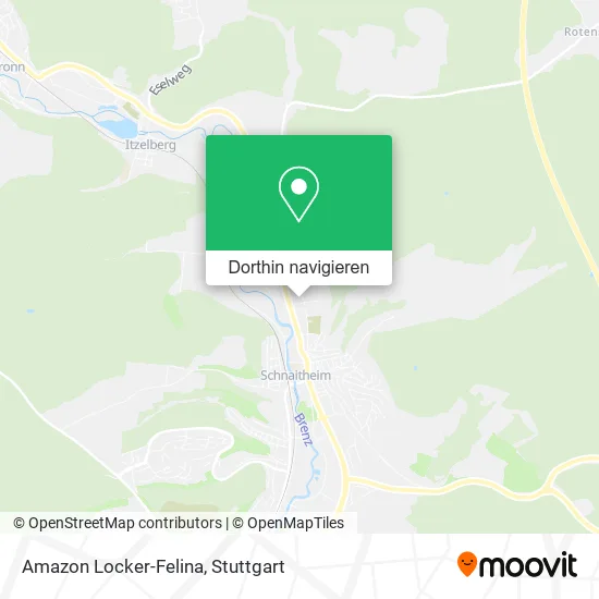 Amazon Locker-Felina Karte