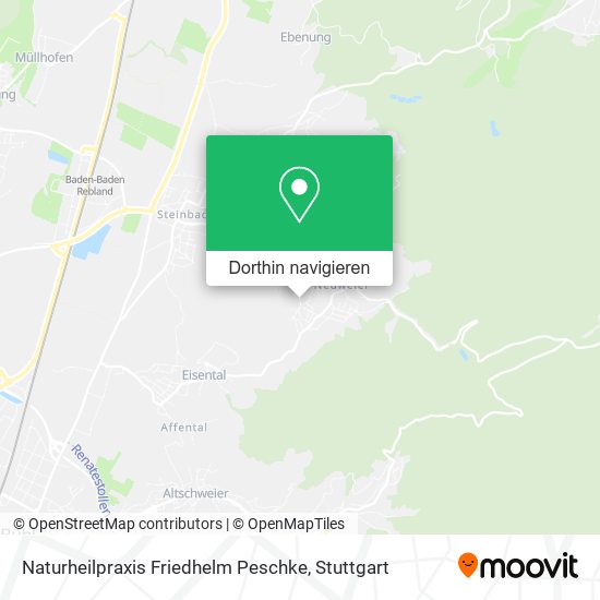 Naturheilpraxis Friedhelm Peschke Karte