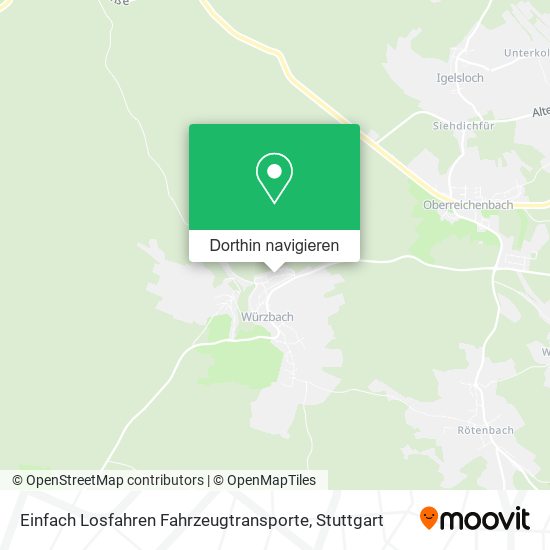 Einfach Losfahren Fahrzeugtransporte Karte