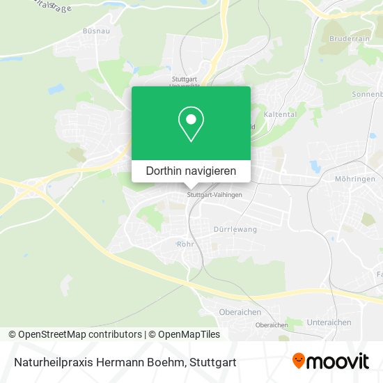 Naturheilpraxis Hermann Boehm Karte