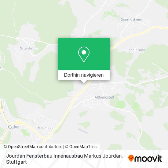 Jourdan Fensterbau Innenausbau Markus Jourdan Karte