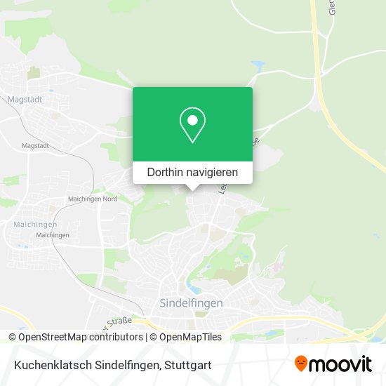 Kuchenklatsch Sindelfingen Karte